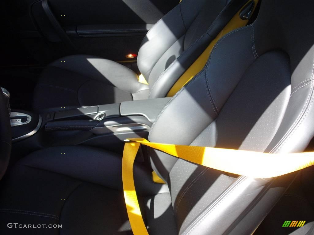 2008 911 Carrera S Cabriolet - Speed Yellow / Black photo #14