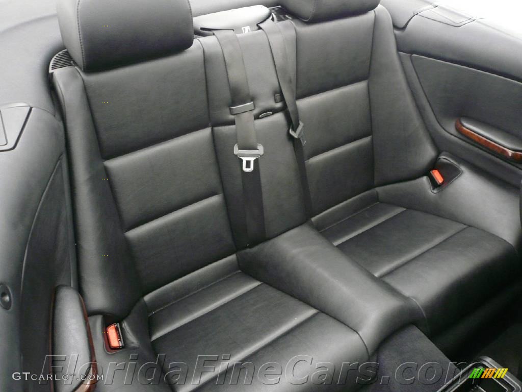 2001 3 Series 325i Convertible - Titanium Silver Metallic / Black photo #15