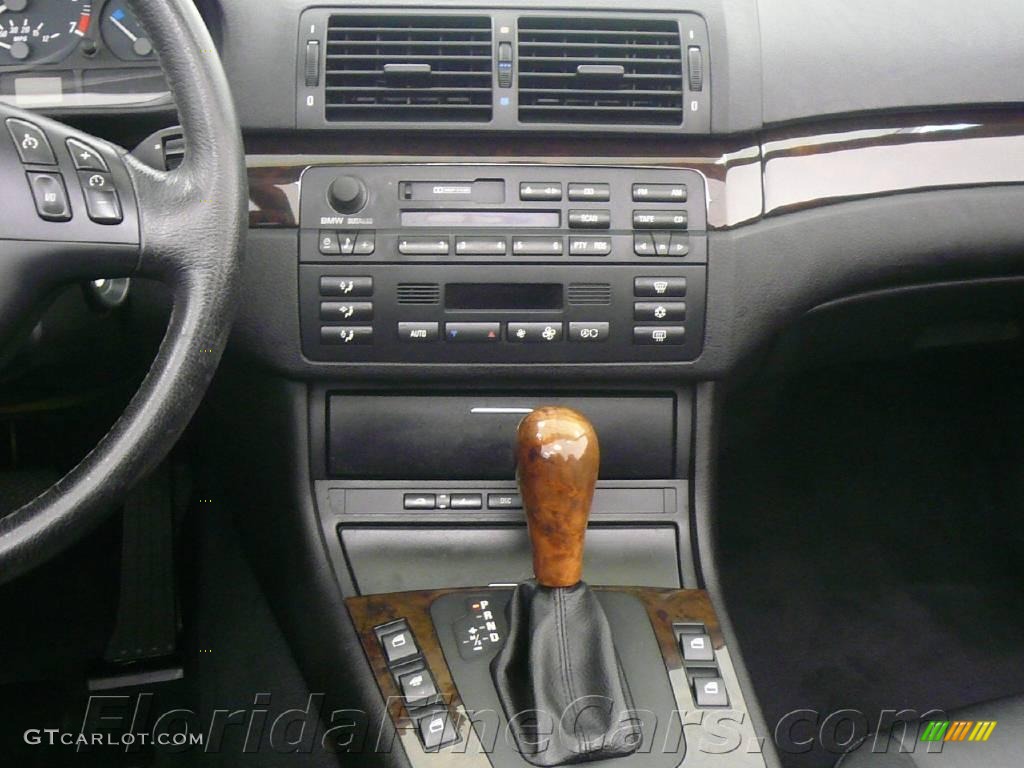2001 3 Series 325i Convertible - Titanium Silver Metallic / Black photo #18