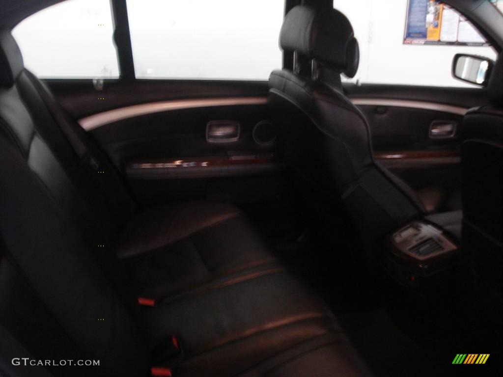 2007 7 Series 750i Sedan - Sterling Grey Metallic / Black photo #3