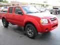 Aztec Red - Frontier XE V6 Crew Cab Photo No. 4