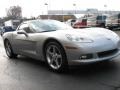 2006 Machine Silver Metallic Chevrolet Corvette Coupe  photo #3