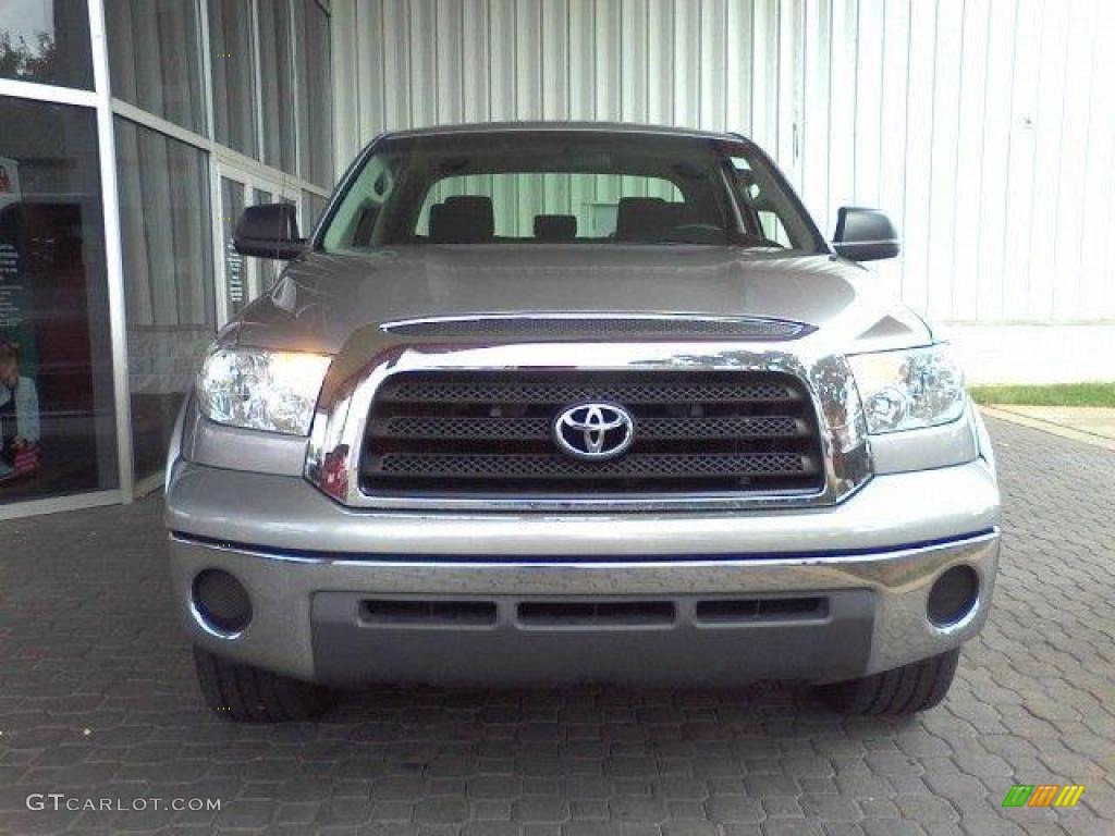 2007 Tundra SR5 Double Cab - Silver Sky Metallic / Black photo #2