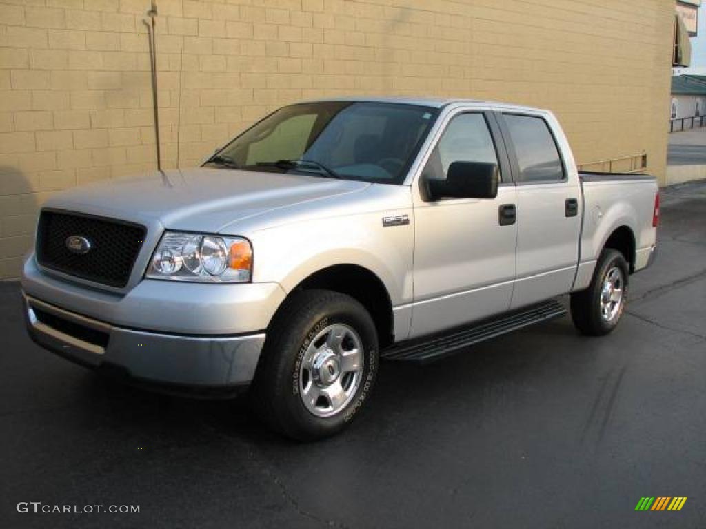2006 F150 XLT SuperCrew - Silver Metallic / Medium/Dark Flint photo #2