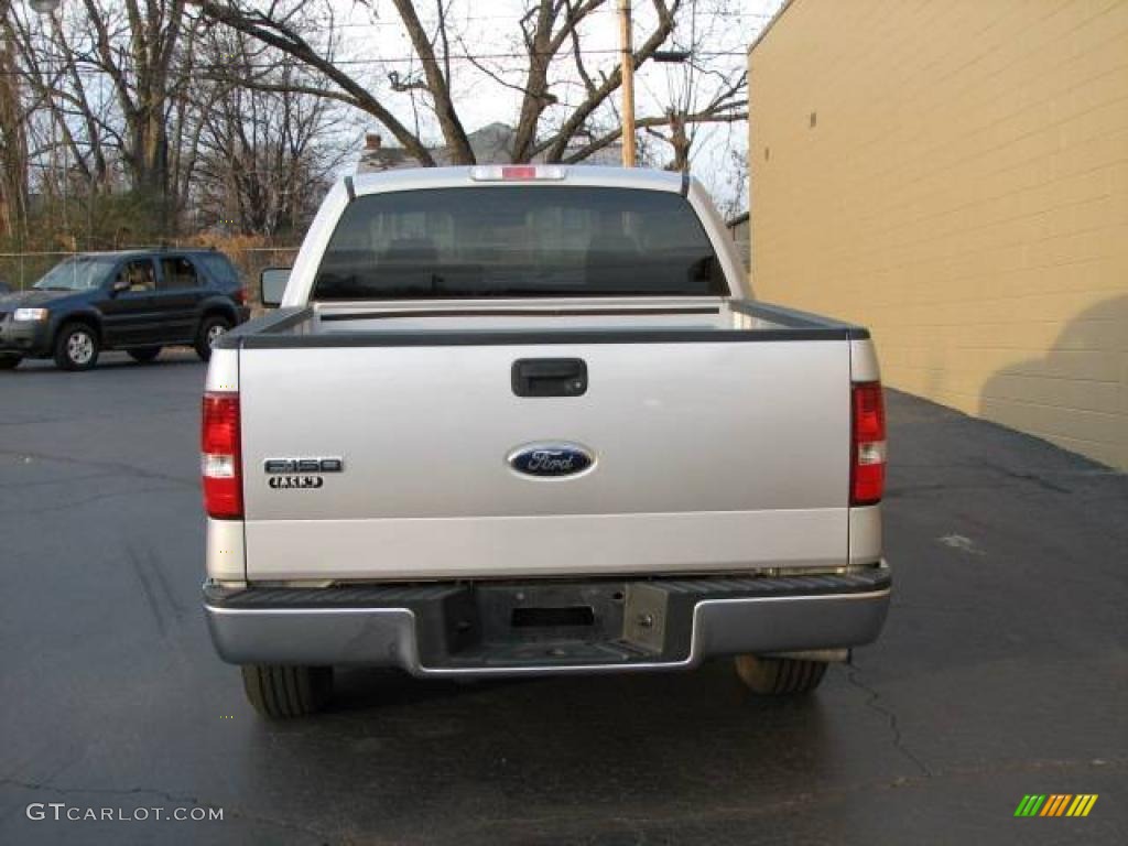 2006 F150 XLT SuperCrew - Silver Metallic / Medium/Dark Flint photo #6