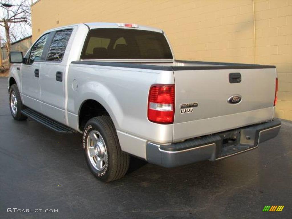 2006 F150 XLT SuperCrew - Silver Metallic / Medium/Dark Flint photo #7