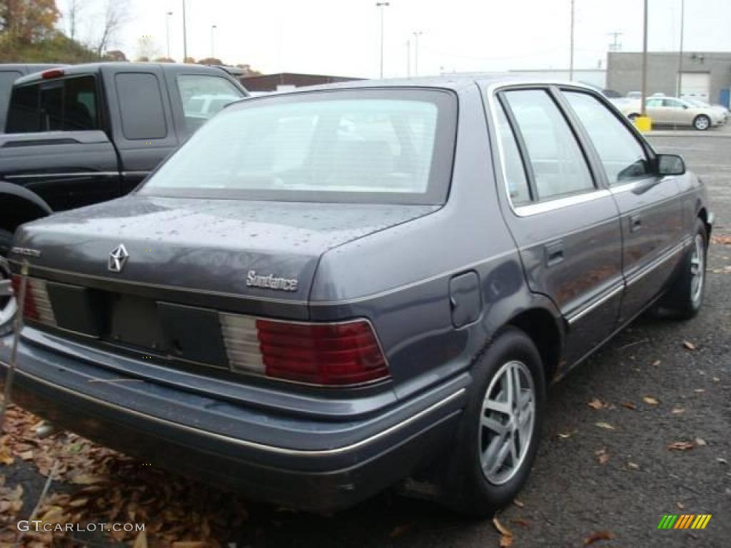 1987 Sundance  - Twilight Blue Metallic / Gray photo #2