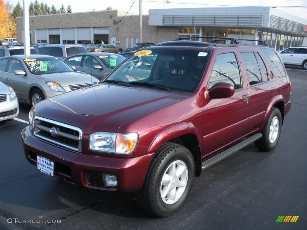 Burnt Cherry Red Pearl Nissan Pathfinder