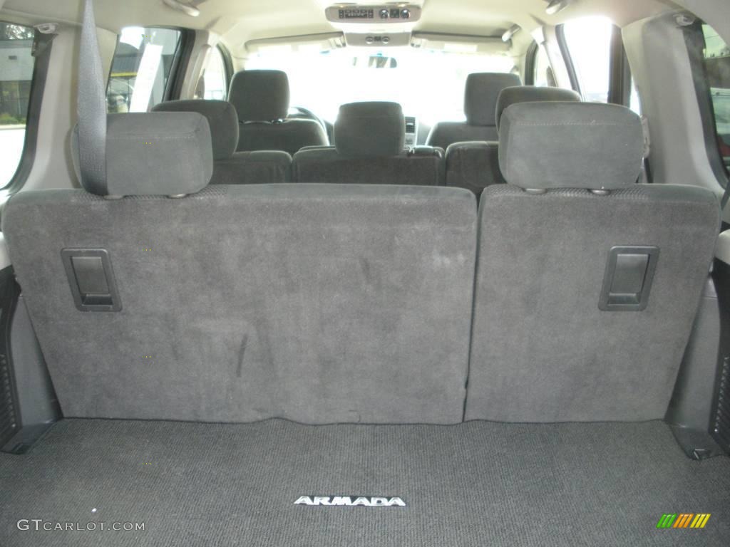 2008 Armada SE 4x4 - Galaxy Black / Charcoal photo #21