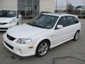 Pure White - Protege 5 Wagon Photo No. 4