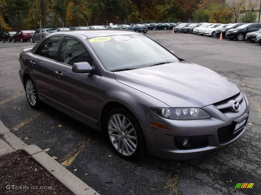 2006 MAZDA6 MAZDASPEED6 Sport - Titanium Gray Mica / Black photo #1