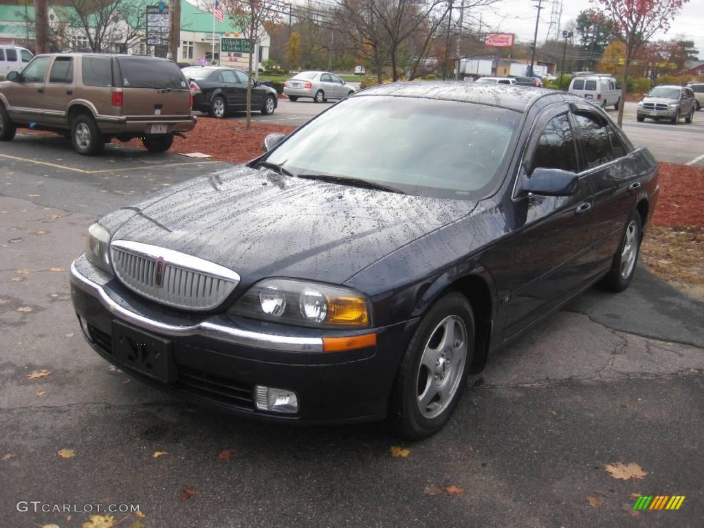 2001 LS V8 - Pearl Blue Metallic / Medium Parchment photo #1