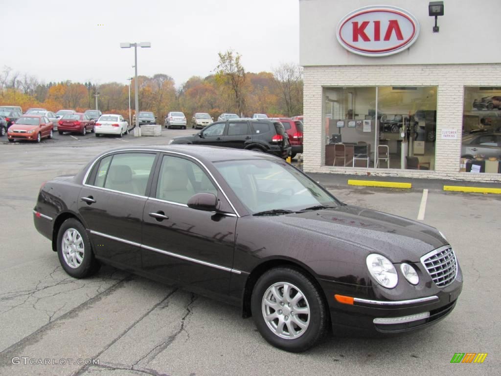 2008 Dark Red Wine Kia Amanti 20665444 Car Color