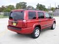 2006 Inferno Red Pearl Jeep Commander   photo #3