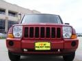 2006 Inferno Red Pearl Jeep Commander   photo #9