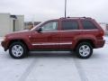 2007 Red Rock Crystal Pearl Jeep Grand Cherokee Limited 4x4  photo #8