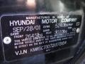 2002 Black Obsidian Hyundai Santa Fe LX AWD  photo #16