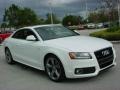 2008 Ibis White Audi A5 3.2 quattro Coupe  photo #7