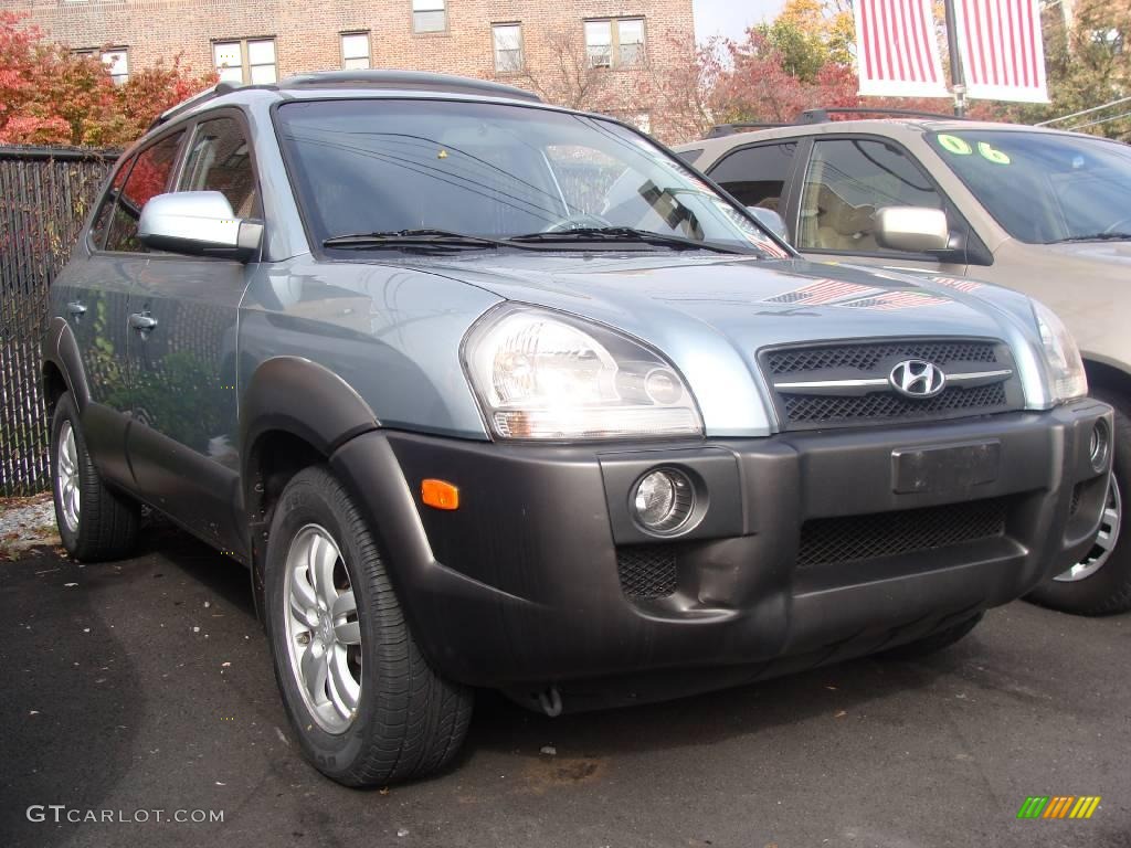 2006 Tucson GLS V6 - Alpine Frost / Gray photo #1