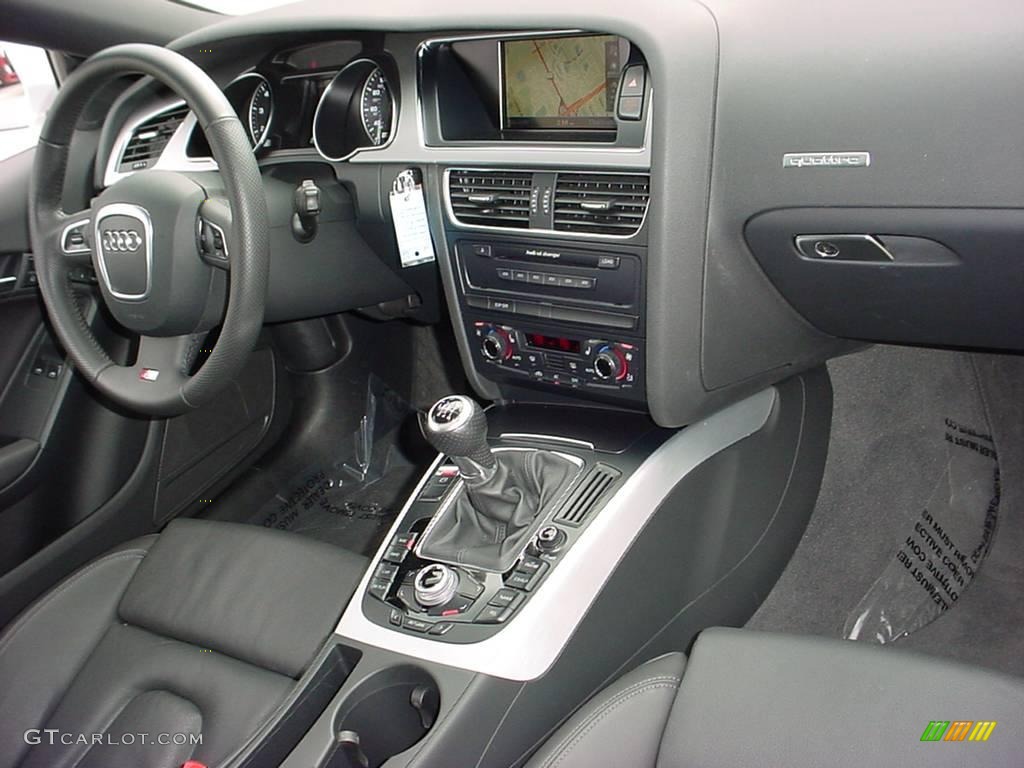 2008 A5 3.2 quattro Coupe - Ibis White / Black photo #15