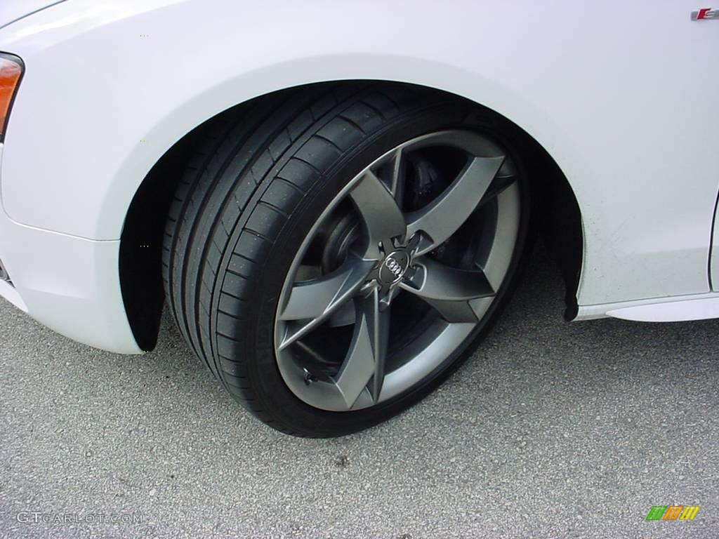 2008 A5 3.2 quattro Coupe - Ibis White / Black photo #17