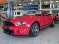 2010 Torch Red Ford Mustang Shelby GT500 Convertible  photo #1