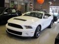 2010 Performance White Ford Mustang Shelby GT500 Convertible  photo #1