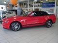 2010 Torch Red Ford Mustang Shelby GT500 Convertible  photo #29