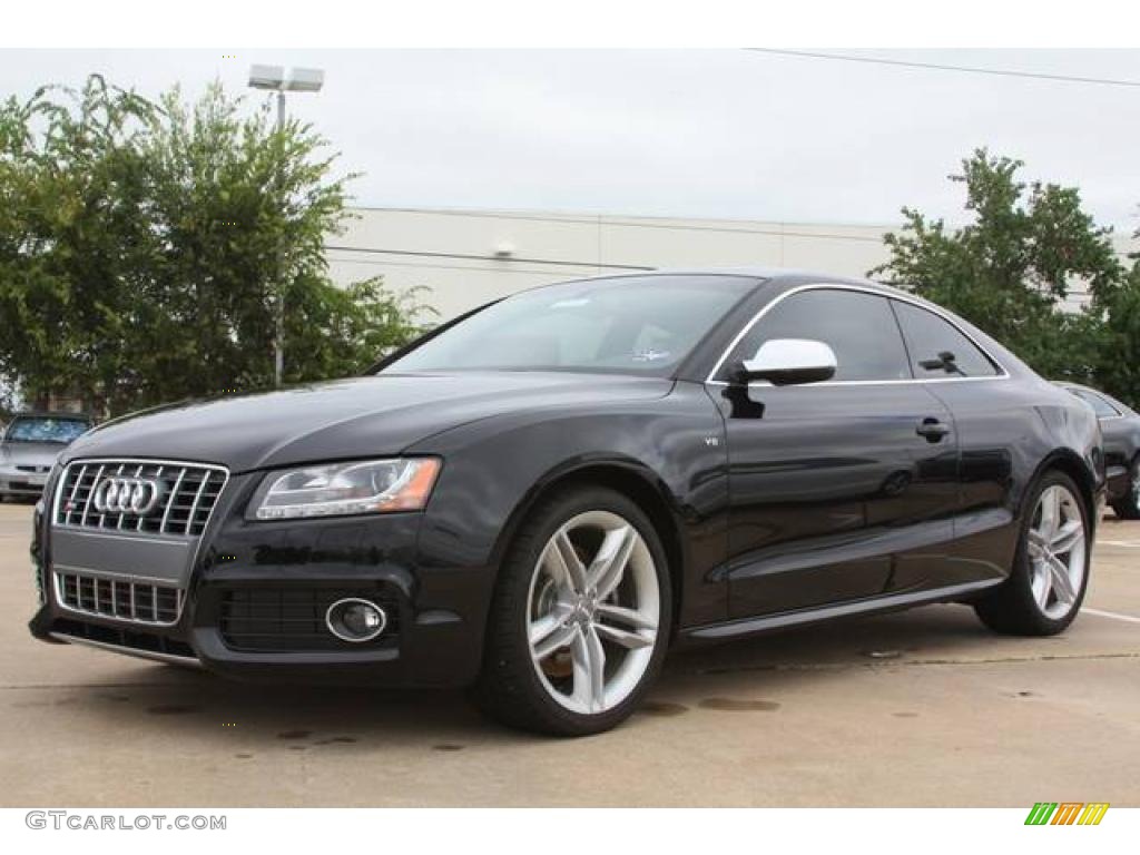 Brilliant Black 2009 Audi A5 3.2 quattro Coupe Exterior Photo #20685401