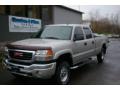 2005 Silver Birch Metallic GMC Sierra 2500HD SLT Crew Cab 4x4  photo #1