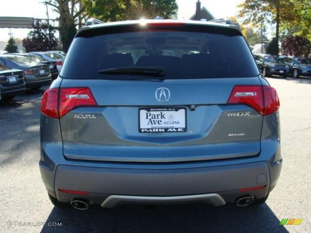 2007 MDX Technology - Steel Blue Metallic / Taupe photo #5