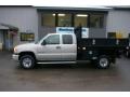 2006 Silver Birch Metallic GMC Sierra 3500 SLE Extended Cab 4x4 Chassis Dually  photo #2