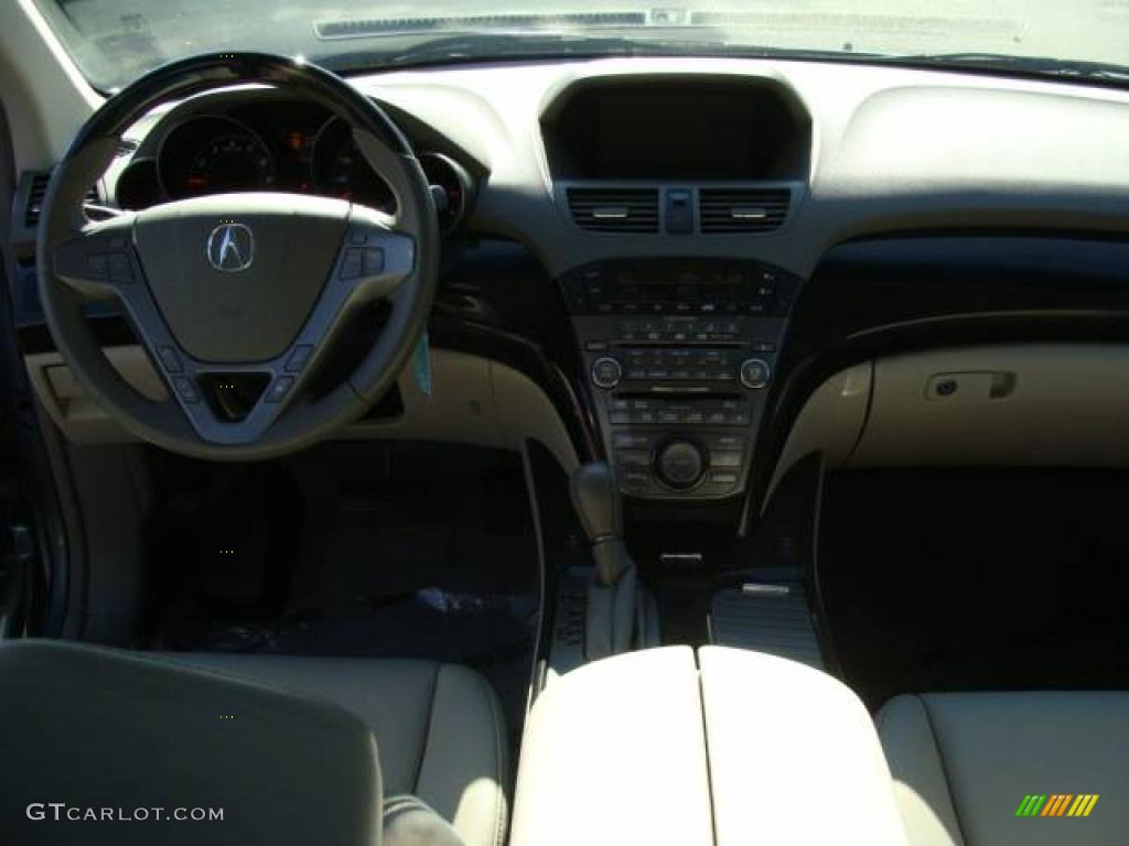 2007 MDX Technology - Steel Blue Metallic / Taupe photo #9