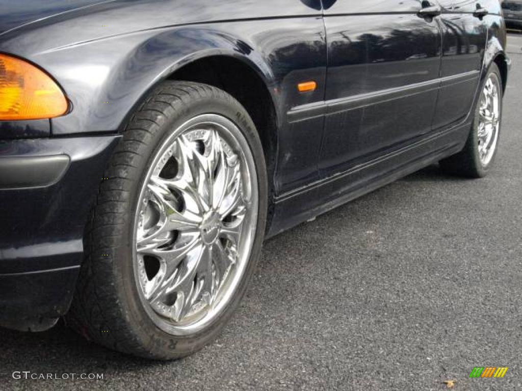 2000 3 Series 328i Sedan - Orient Blue Metallic / Sand photo #6