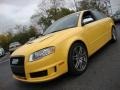 2008 Imola Yellow Audi S4 4.2 quattro Sedan  photo #2