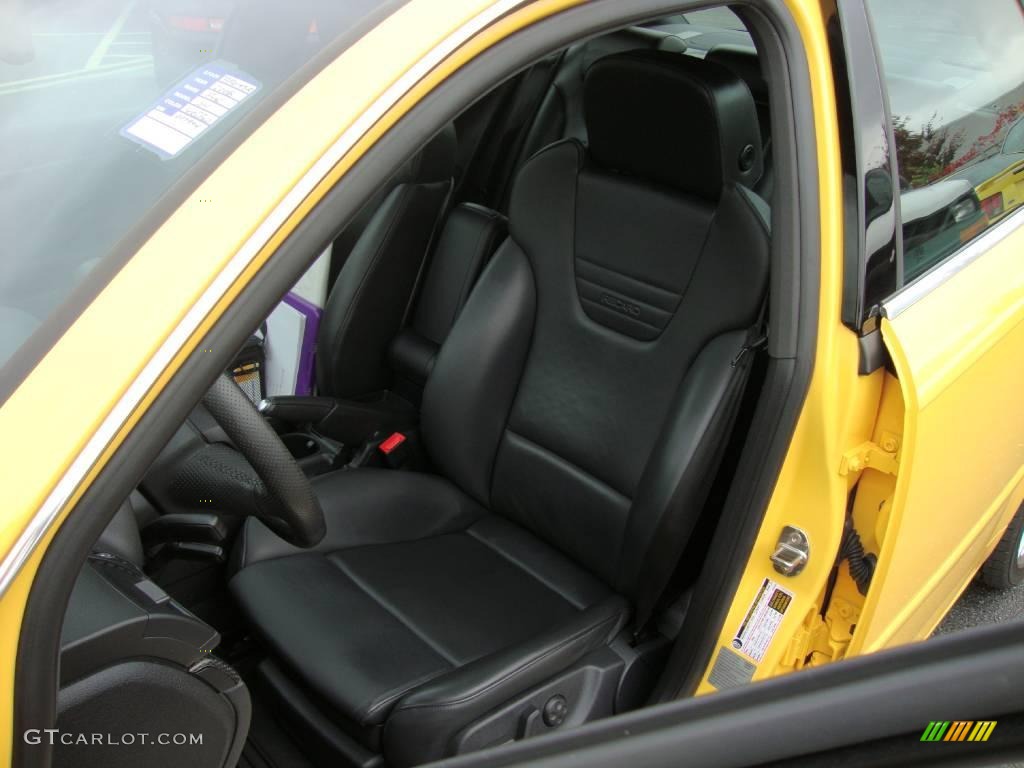 2008 S4 4.2 quattro Sedan - Imola Yellow / Black/Black photo #15