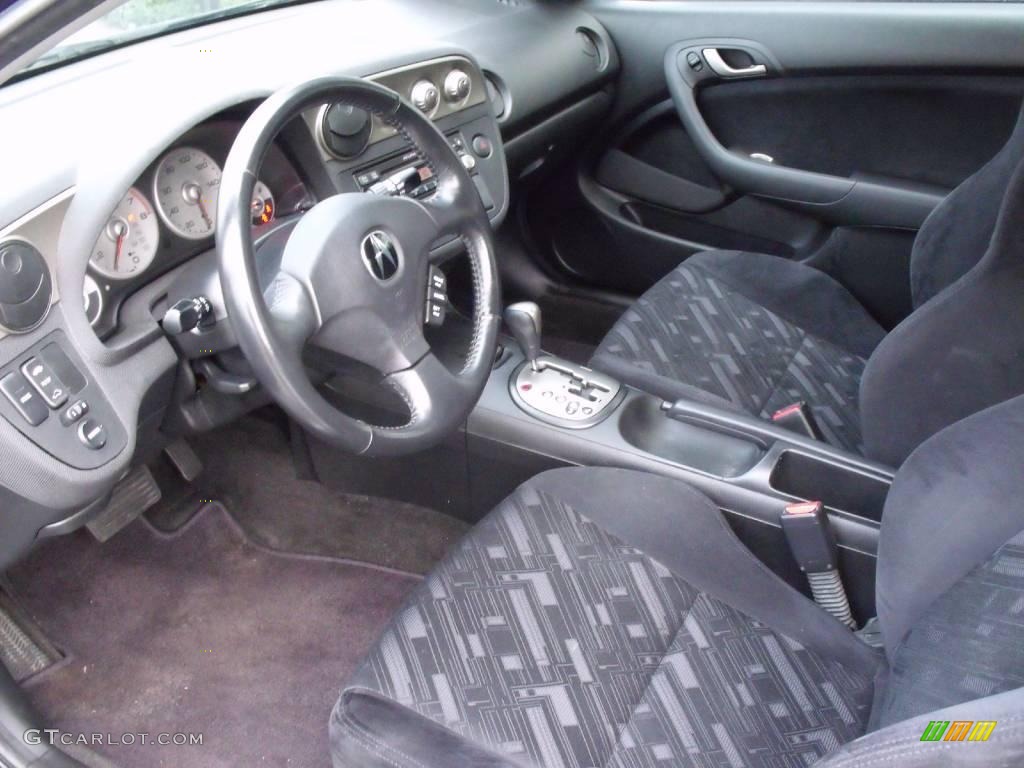 2002 RSX Sports Coupe - Eternal Blue Pearl / Ebony Black photo #12