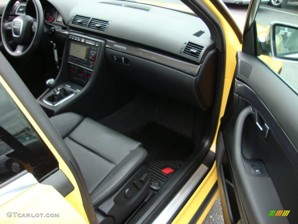 2008 S4 4.2 quattro Sedan - Imola Yellow / Black/Black photo #16