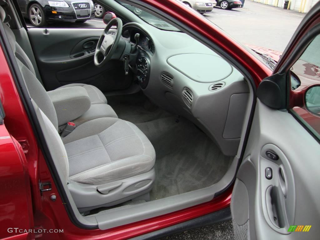 1997 Taurus GL - Toreador Red Metallic / Grey photo #19