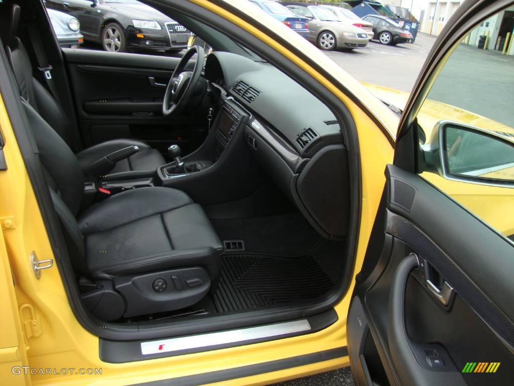 2008 S4 4.2 quattro Sedan - Imola Yellow / Black/Black photo #18