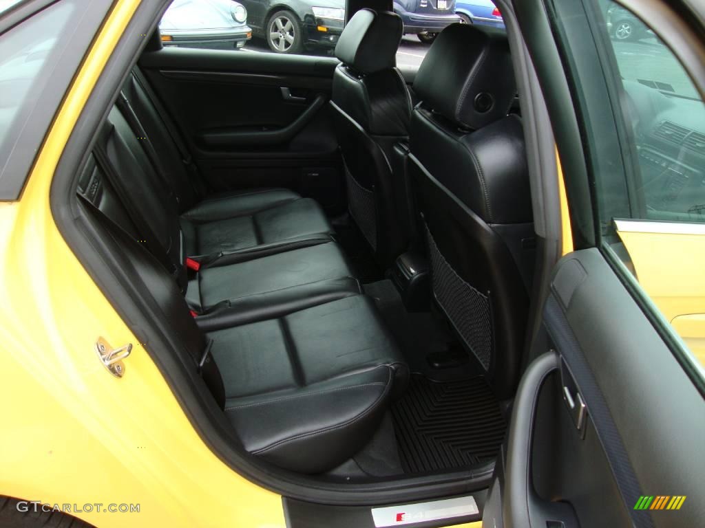 2008 S4 4.2 quattro Sedan - Imola Yellow / Black/Black photo #19