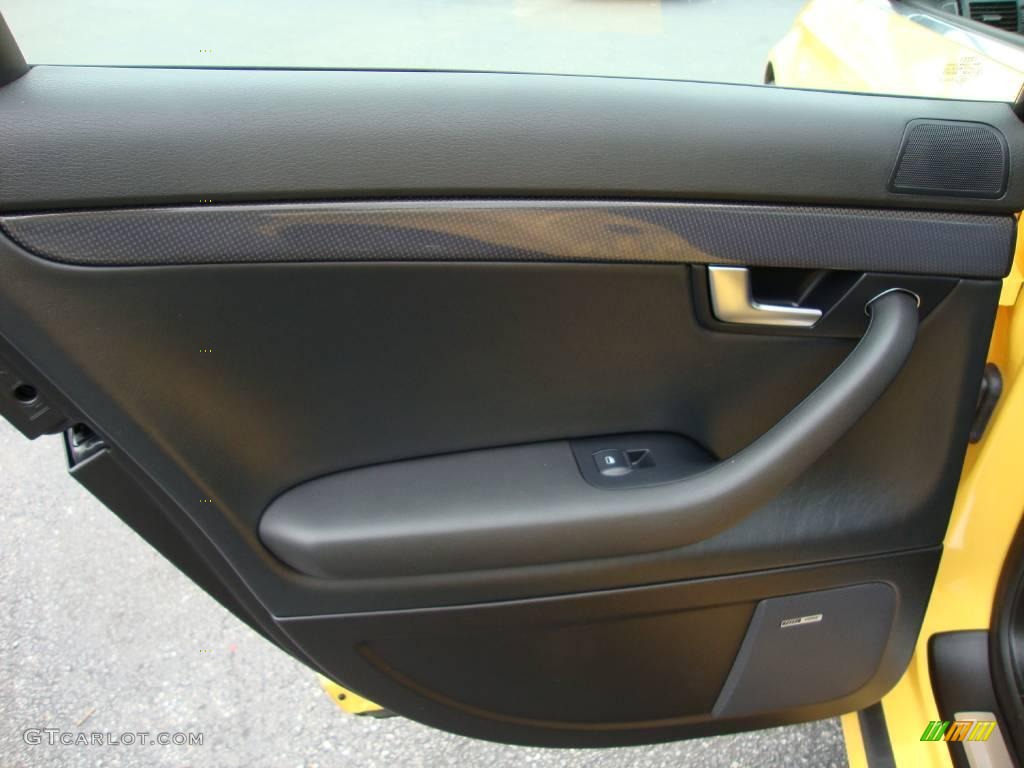 2008 S4 4.2 quattro Sedan - Imola Yellow / Black/Black photo #21