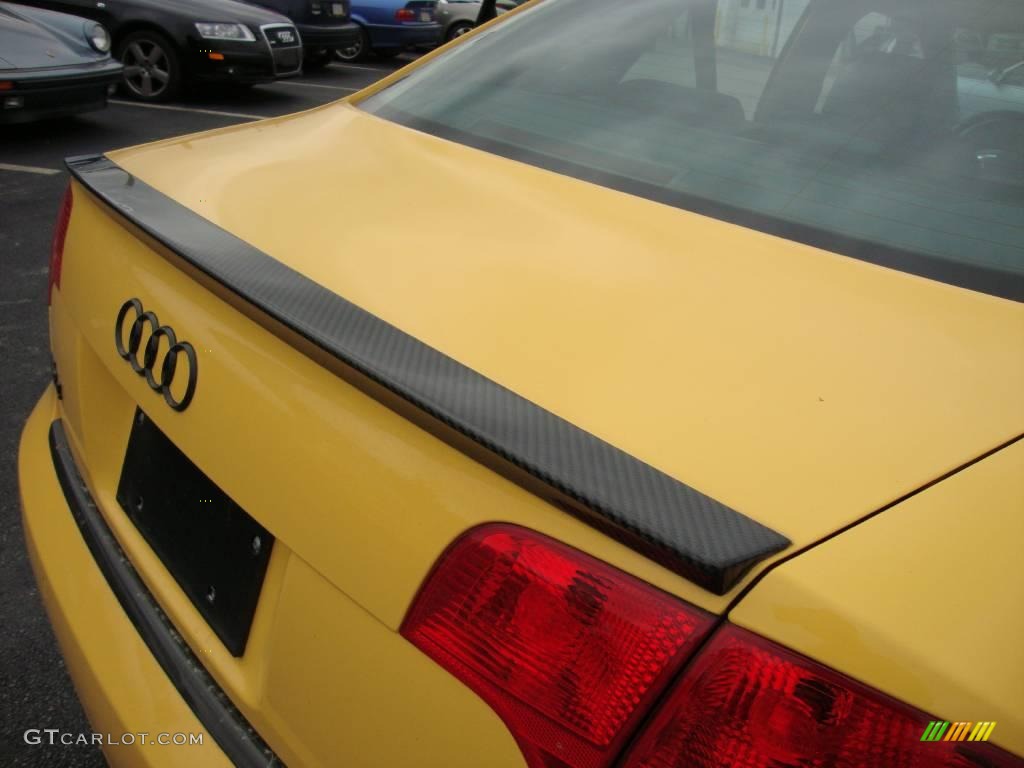 2008 S4 4.2 quattro Sedan - Imola Yellow / Black/Black photo #23