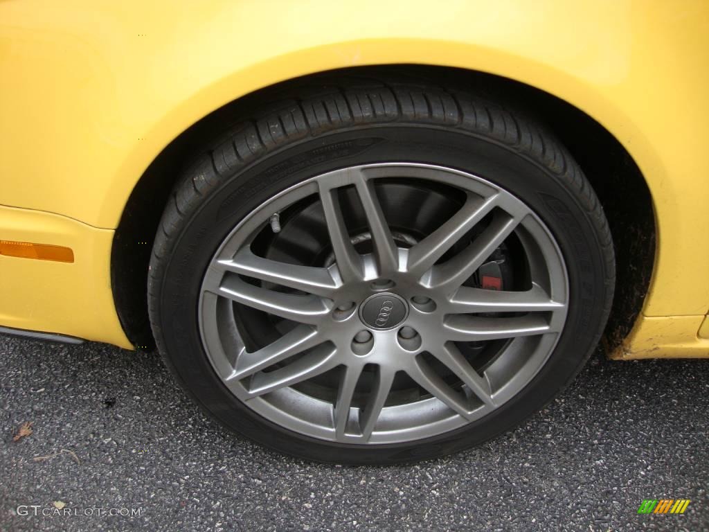 2008 S4 4.2 quattro Sedan - Imola Yellow / Black/Black photo #26