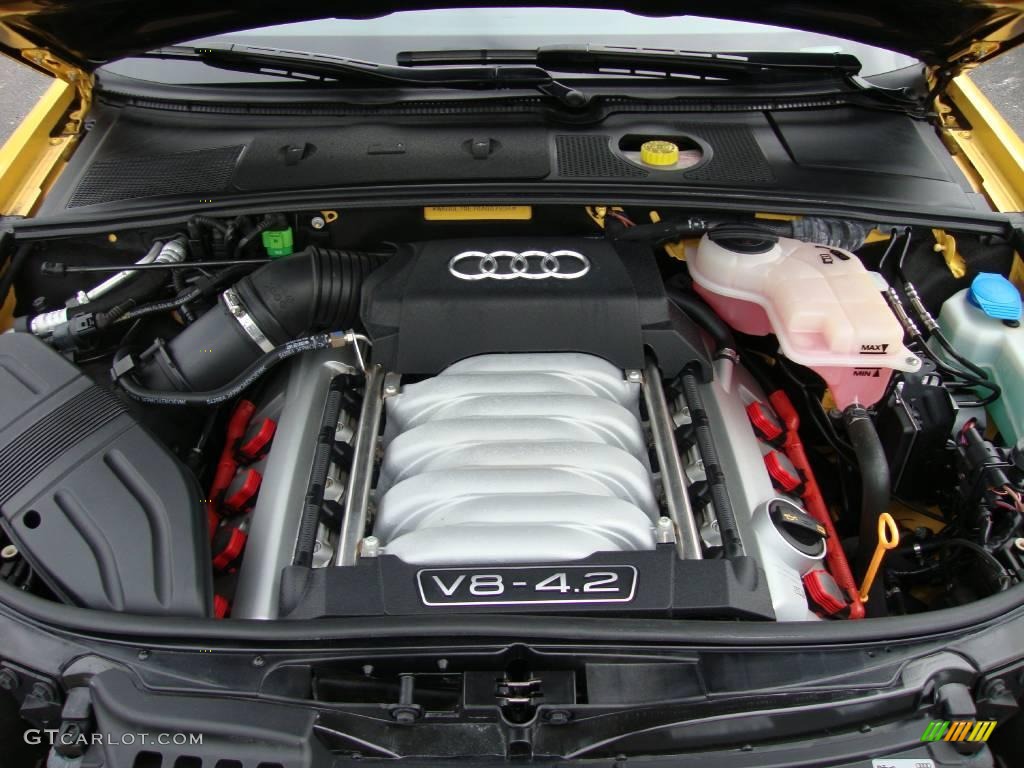 2008 S4 4.2 quattro Sedan - Imola Yellow / Black/Black photo #30