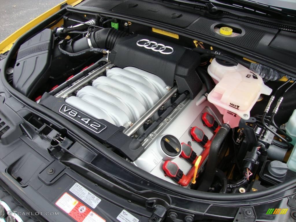 2008 S4 4.2 quattro Sedan - Imola Yellow / Black/Black photo #31