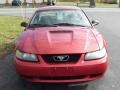 2001 Laser Red Metallic Ford Mustang V6 Coupe  photo #3