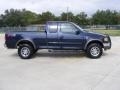 2002 True Blue Metallic Ford F150 XLT SuperCab 4x4  photo #2