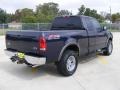 2002 True Blue Metallic Ford F150 XLT SuperCab 4x4  photo #3
