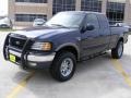 2002 True Blue Metallic Ford F150 XLT SuperCab 4x4  photo #7